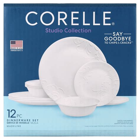 corelle dinnerware embossed